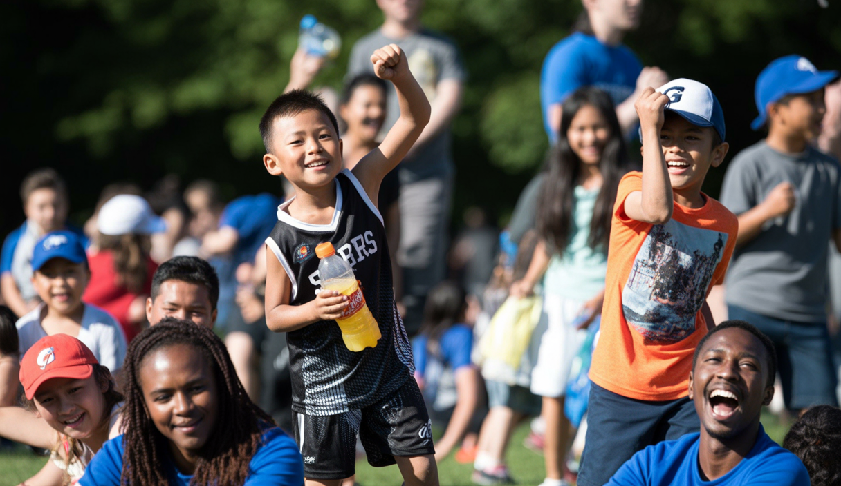 Children at summer camp